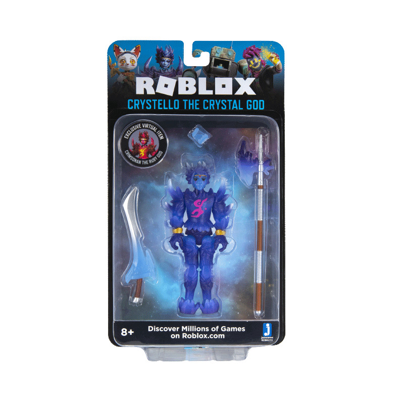 Buy Roblox Core Figure Pack Crystello The Crystal God - childrens roblox gamer t shirt boysgirls online gaming wii