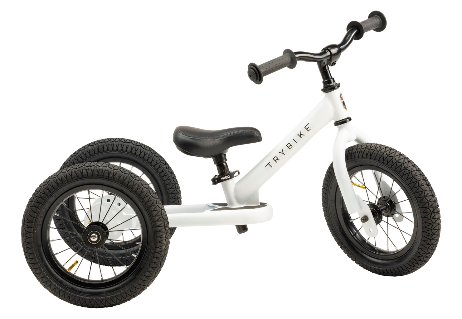 Trybike - 3 Wheel Steel - White (30TBS-3-WHT) - Leker