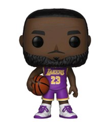 Funko POP! - NBA: Lakers - 25 cm LeBron James (Purple Jersey) (52359)