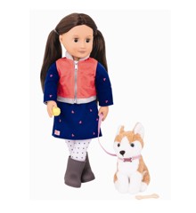 Our Generation - Leslie Doll and Pet Husky (731201)