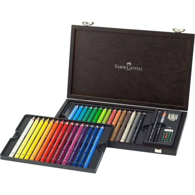 Faber-Castell - Albrecht Dürer Magnus watercolour pencil, wooden case of 30 (116900)