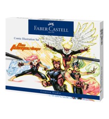 Faber-Castell - Comic Illustration set, 15 dele (167195)