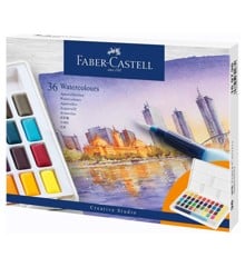 Faber-Castell - Watercolours in pans 36ct set (169736)