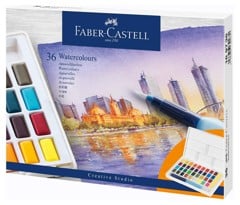 Faber-Castell - Watercolours in pans 36ct set (169736)