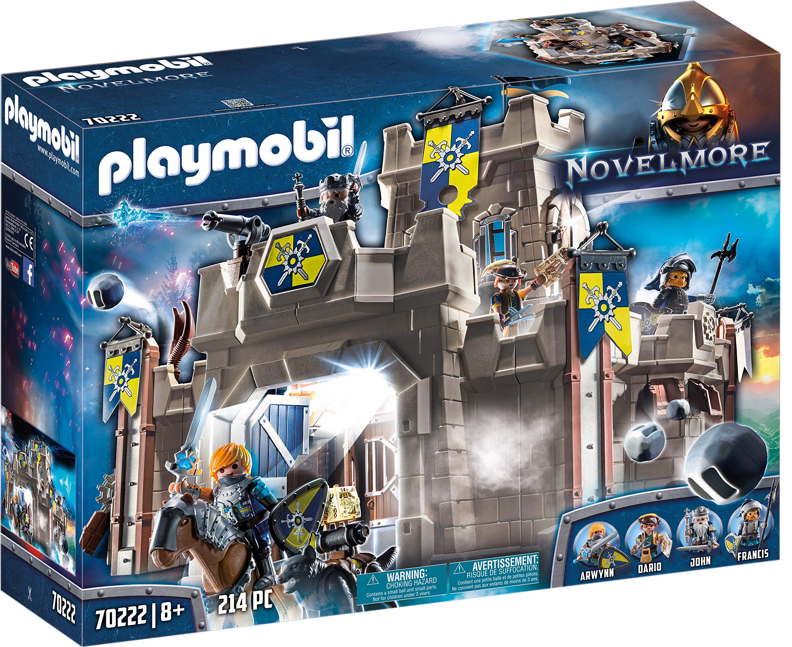 Køb Playmobil Novelmore Slot (70222) - Fri fragt
