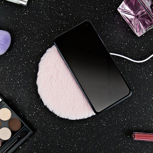 Fluffy Wireless Charger for Smart Phones