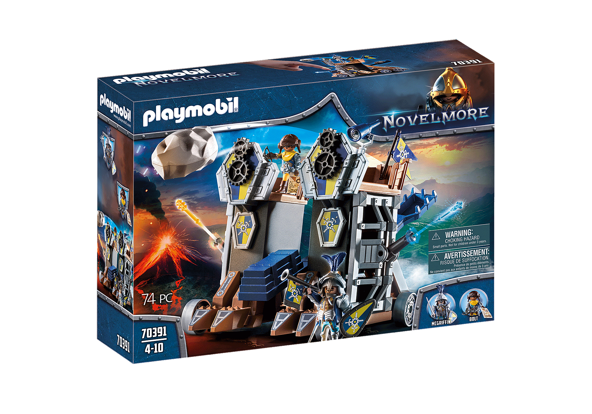 Playmobil - Novelmore mobil katapultfästning (70391)