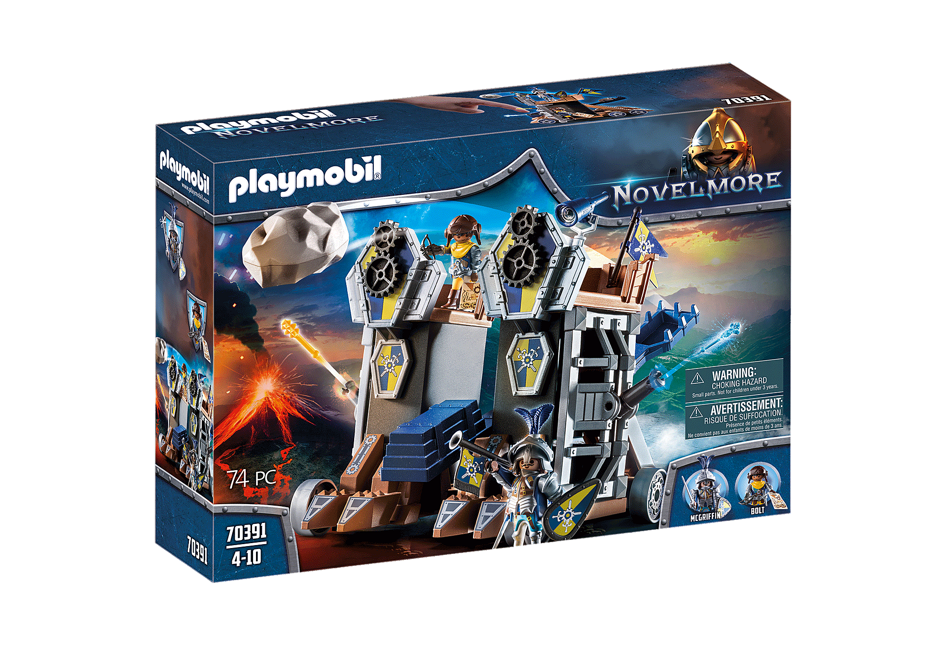 Playmobil - Novelmore Mobile Katapult Fortress (70391)