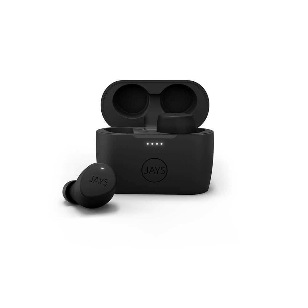 Jays - In-Ear m-Five TWS Wireless Headphones - Black