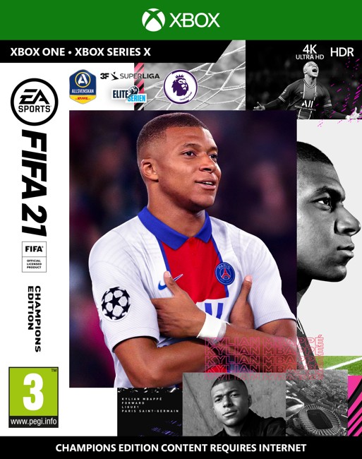 FIFA 21 (Nordic) Champions Edition - Includes XBOX Series X Version