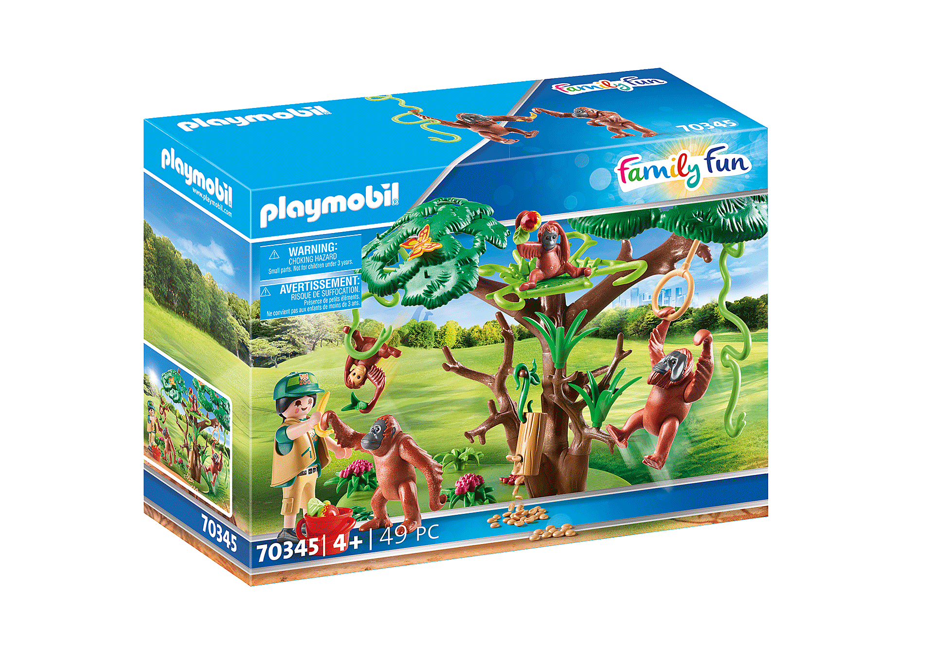 playmobil orangutan family