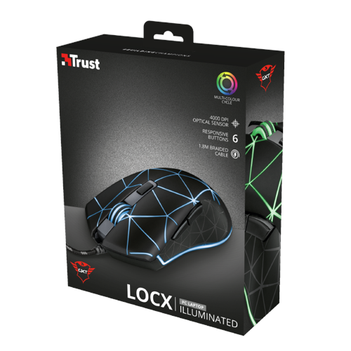 Kaufe Trust Gxt 133 Locx Gaming Mouse Inkl Versand