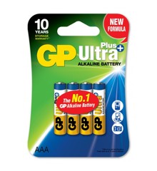 GP - Ultra Plus Alkaline - AAA Batteri