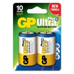 GP - Ultra Plus Alkaline - D Batteri