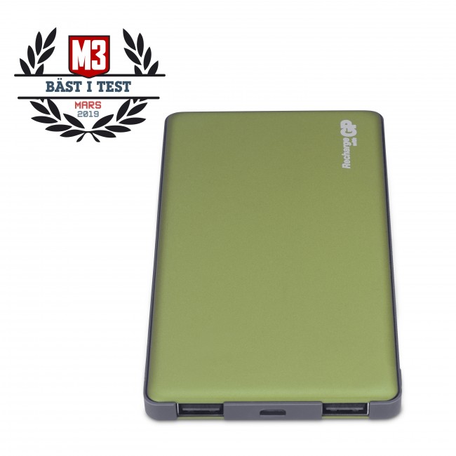 GP - Portable Powerbank 5000mAh - Olive Green (405158)