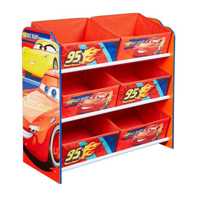 Disney Cars - Kids Toy Storage Unit (471CAA01E)