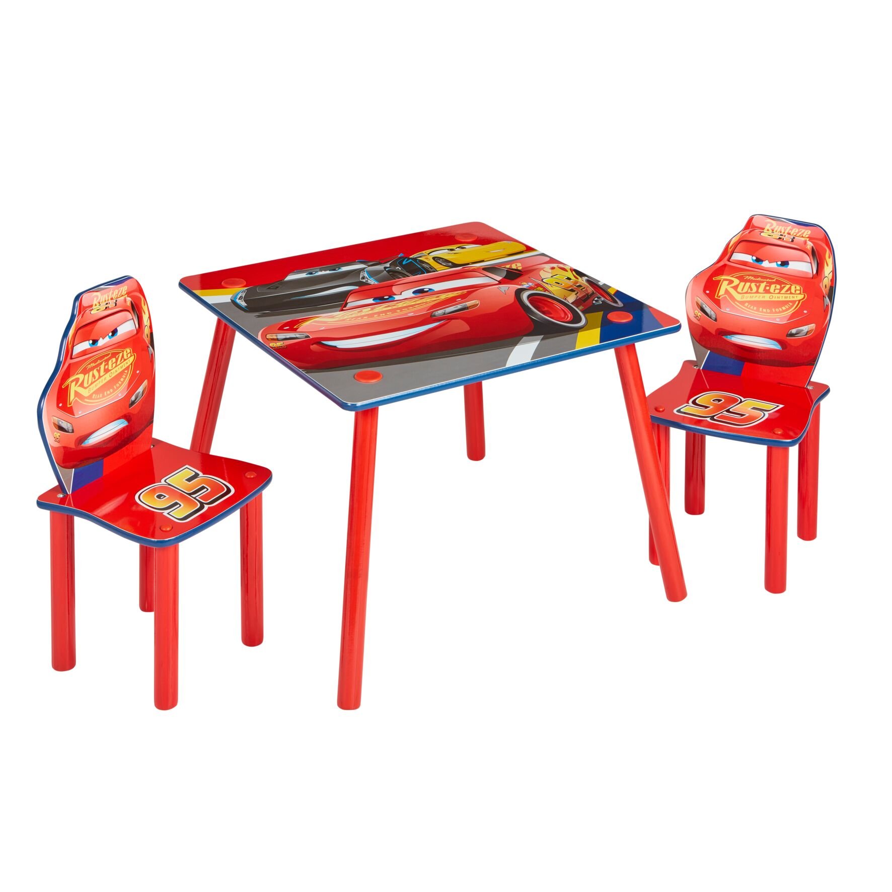 Disney Cars - Kids Table and 2 Chairs Set (527CDY01NE)