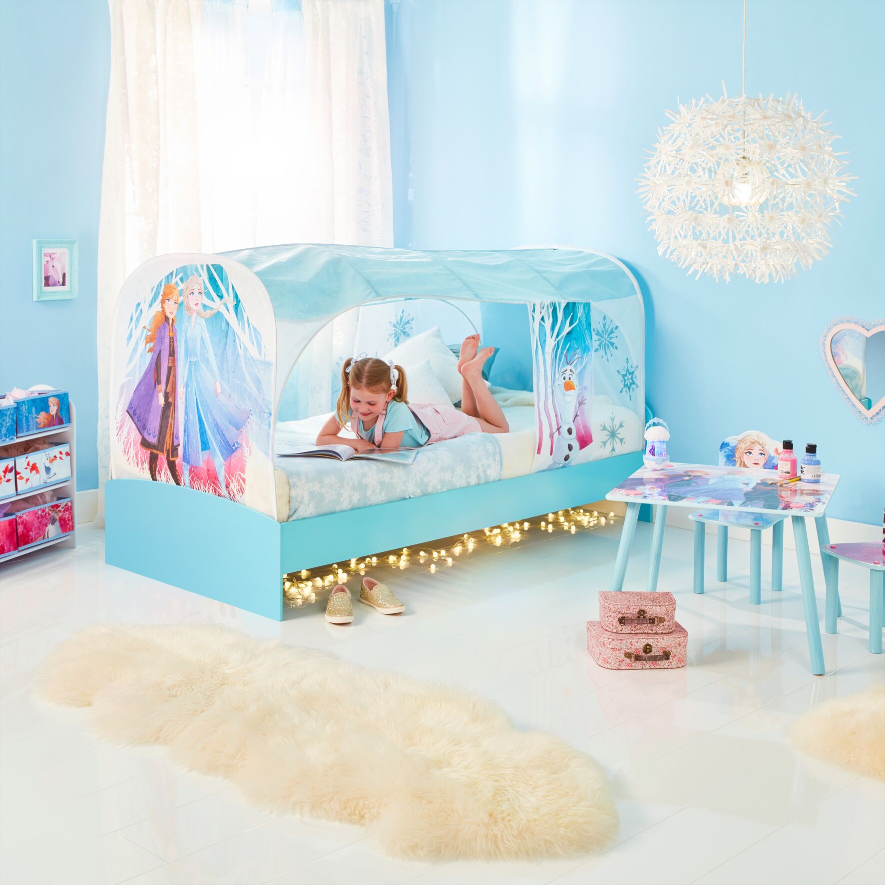 disney frozen bed tent