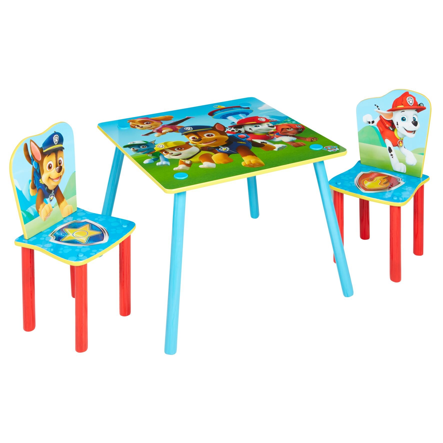 Paw Patrol - Kids Table and 2 Chairs Set (527PTR01NE)