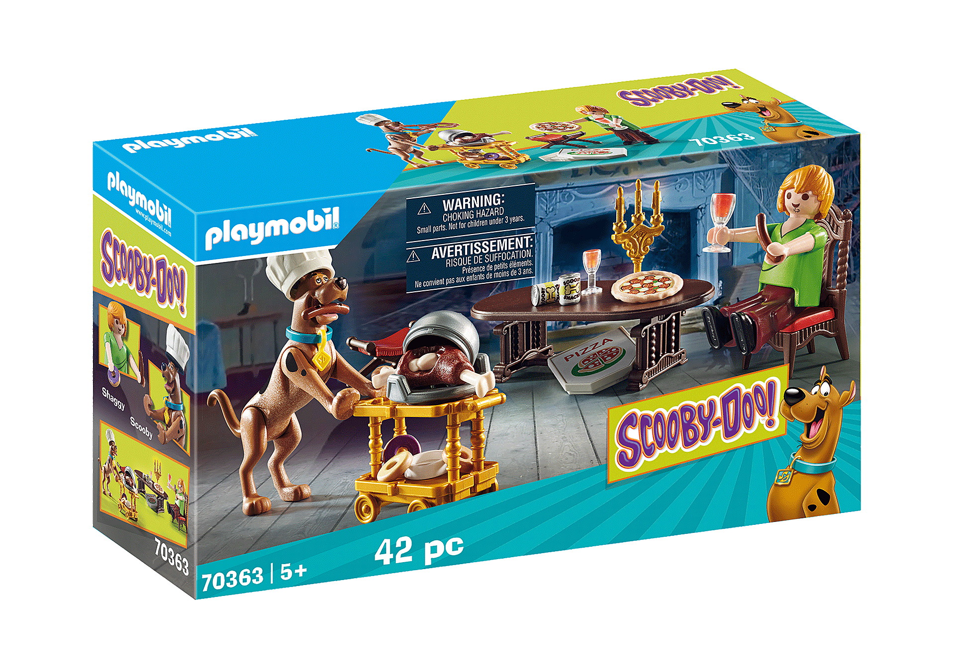 Playmobil - SSCOOBY-DOO! Middag med Shaggy (70363)