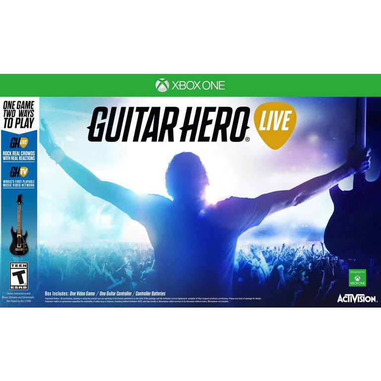 guitar hero live xbox one gamestop