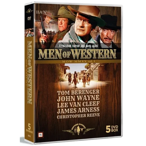Men Of Western Box 1 (5 Disc)