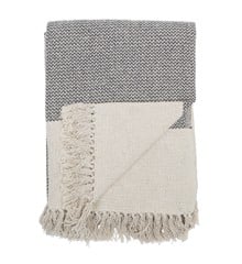 Bloomingville - Sefanit Throw, Grey, Recycled Cotton  (40110186)