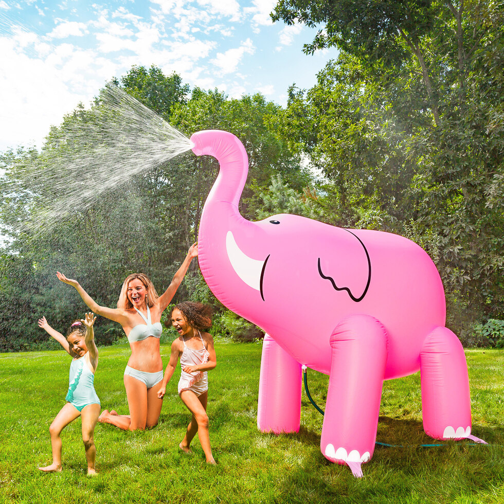 Giant Pink Elephant Sprinkler (22884)