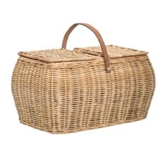 Bloomingville - Picknickkorb aus Rattan