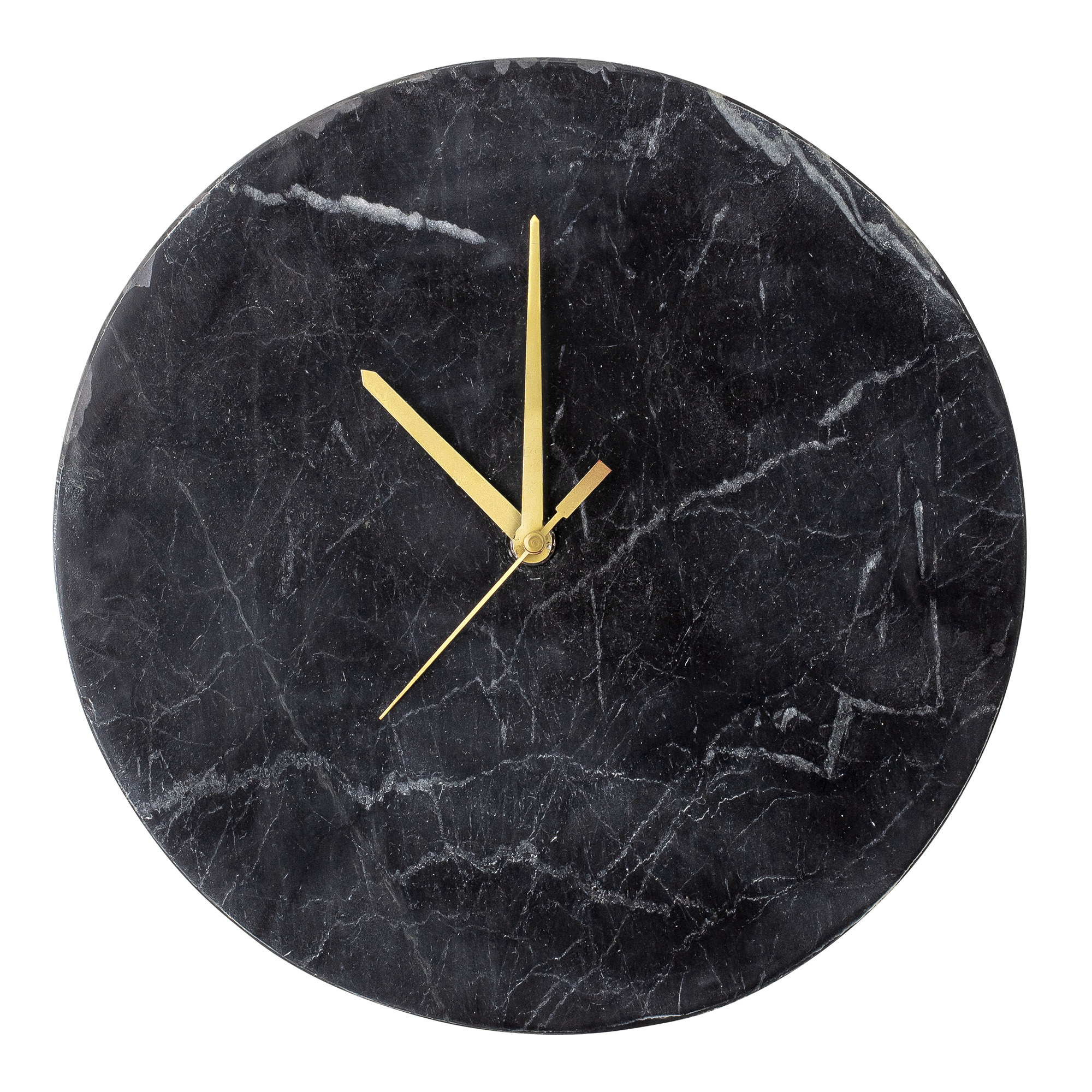 Bloomingville - Marble Clock Ø 25,5 cm - Black (82049042)