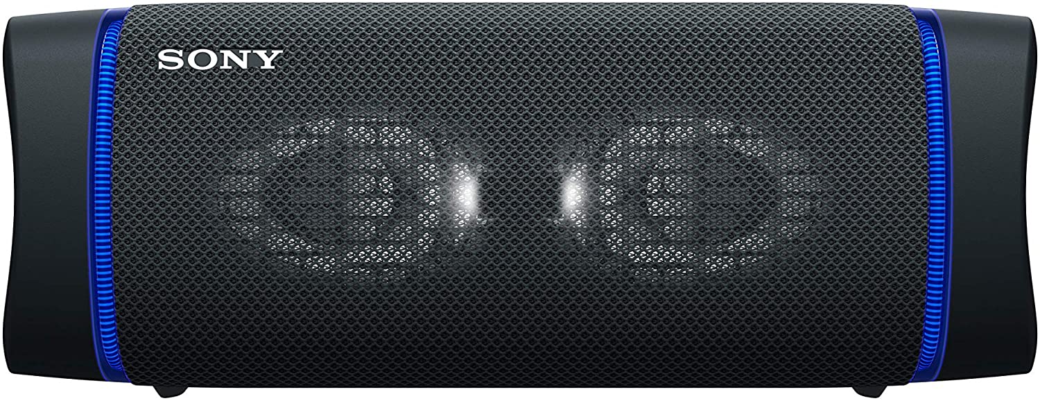 Sony - SRS-XB33 Portable Waterproof Bluetooth Speaker - Black