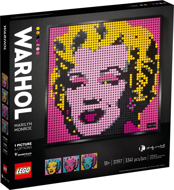 LEGO Art - Andy Warhols Marilyn Monroe   (31197)