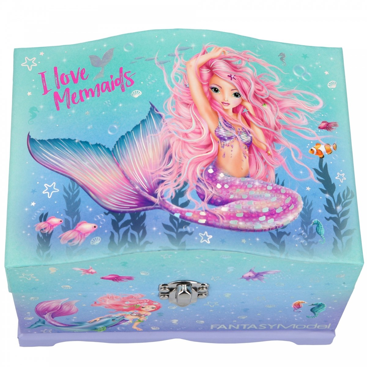 Top Model - Fantasy Jewlery Case w/LED - Mermaid (411123)