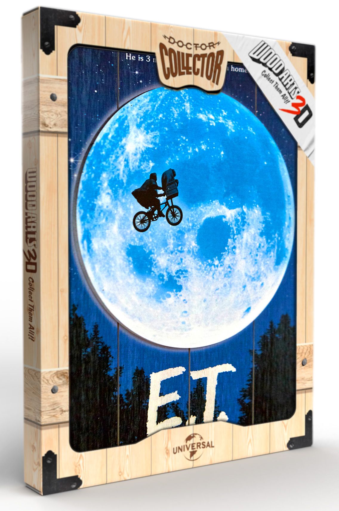 Et - Wooden Poster / Movies And Tv Shows