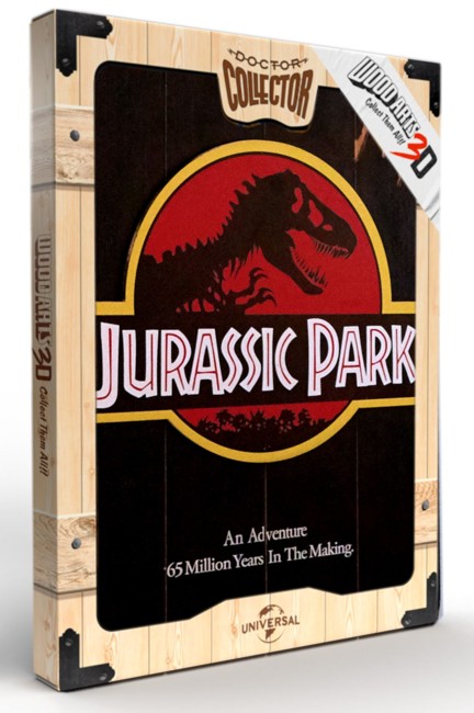 Jurassic Park - Wooden 1993 Poster