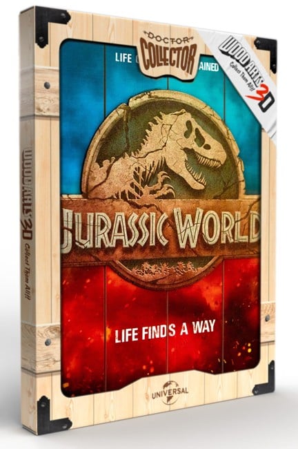 Jurassic World - Logo Wooden Poster