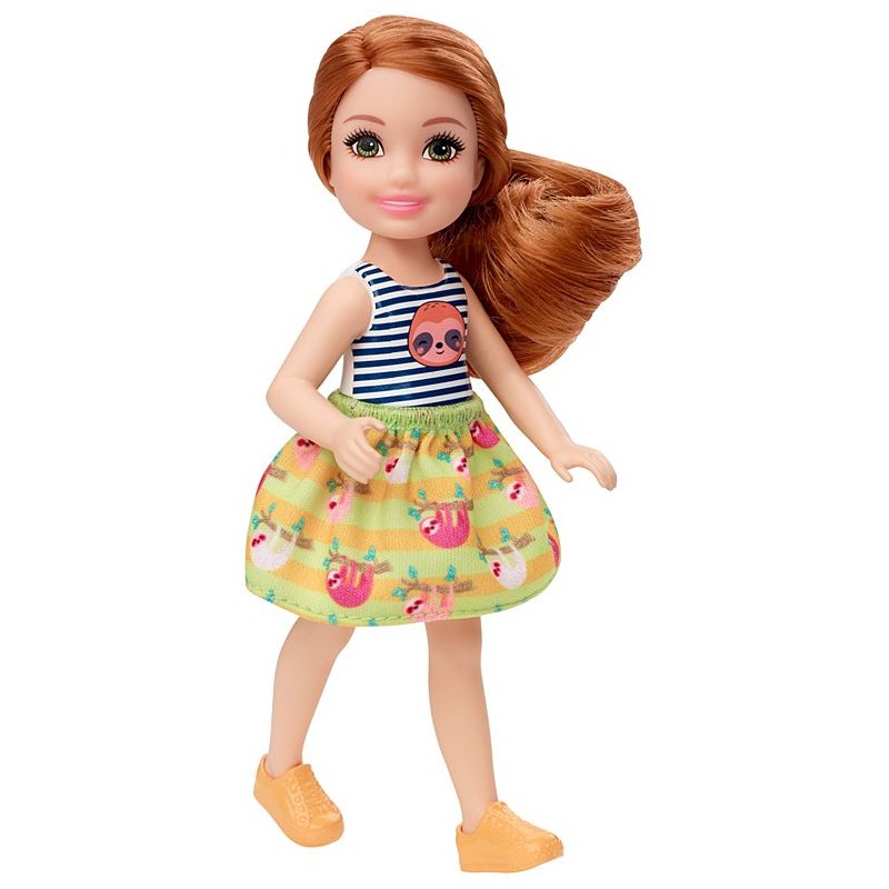Barbie - Club Chelsea Doll - Sloth and Skirt (GHV66)