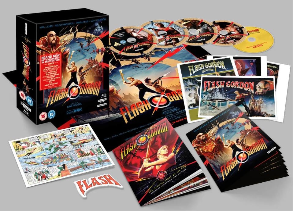Flash Gordon (40th Anniversary) 4K UHD Collector's Edition (UK Import) - Filmer og TV-serier