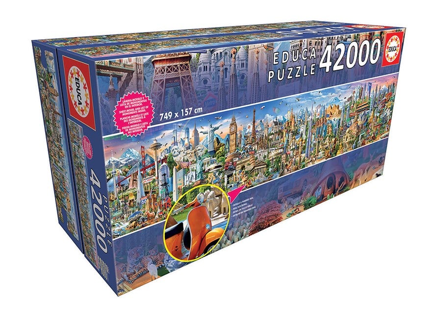 Educa - Puzzle 42.000 - Around the World (017570)