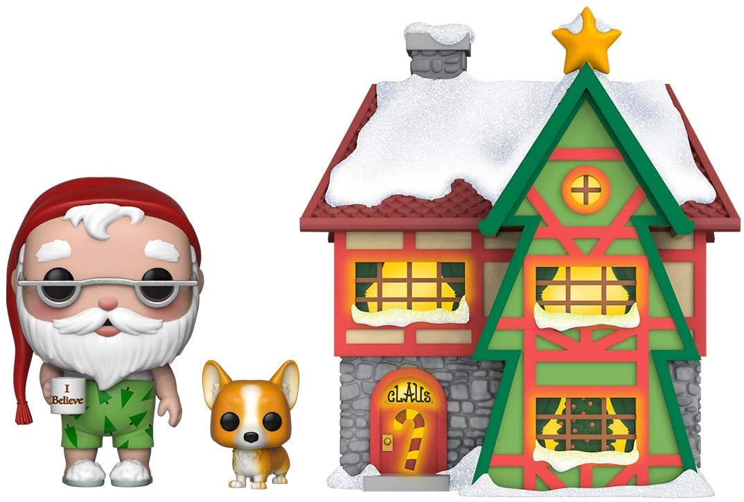 Funko POP! Town: Holiday - Santas House w/Santa & Nutmeg (44423)