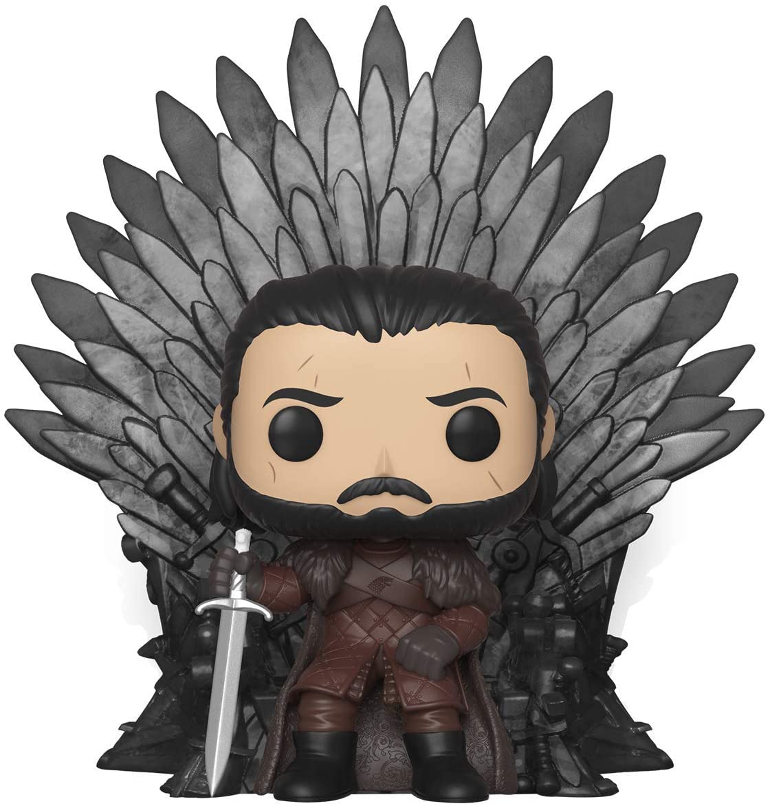 Funko POP! - Deluxe: Game of Thrones - Jon Snow Sitting on Iron Throne (37791)