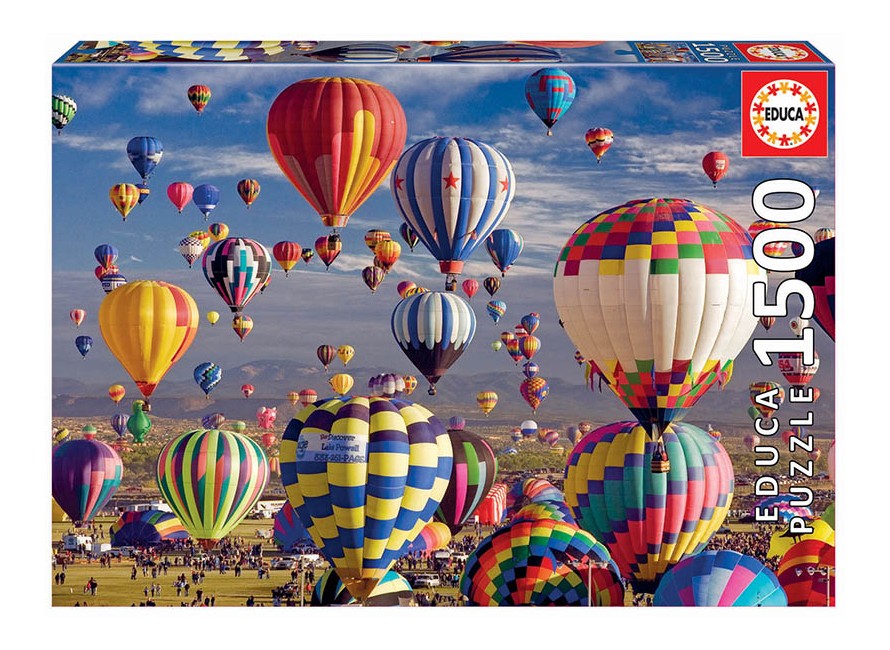 Educa - Puslespil 1500 brikker - Luftballonner (017977)