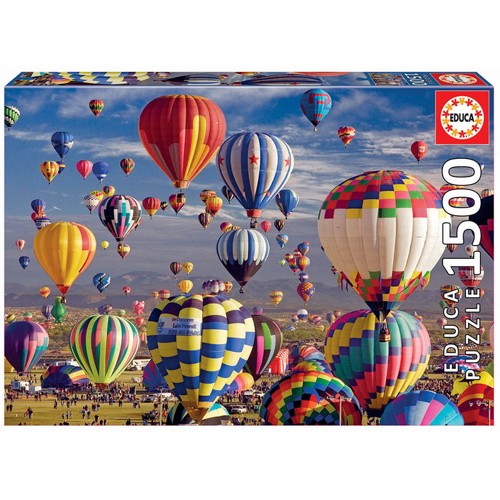 Educa - Puzzle 1500 - Hot Air Ballons (017977)