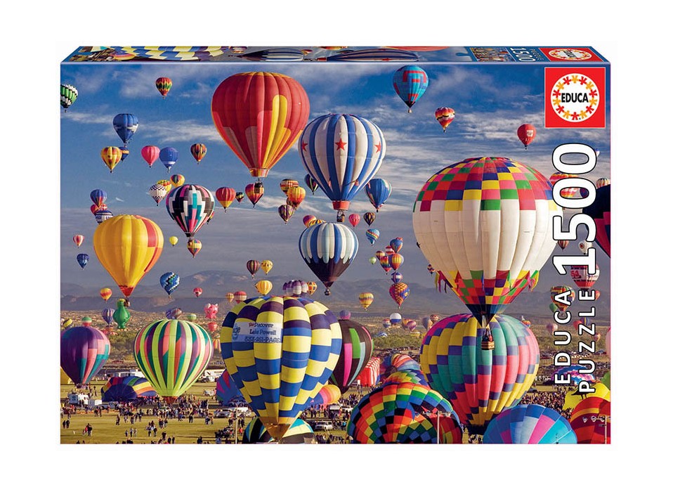 Educa - Puzzle 1500 - Hot Air Ballons (017977)