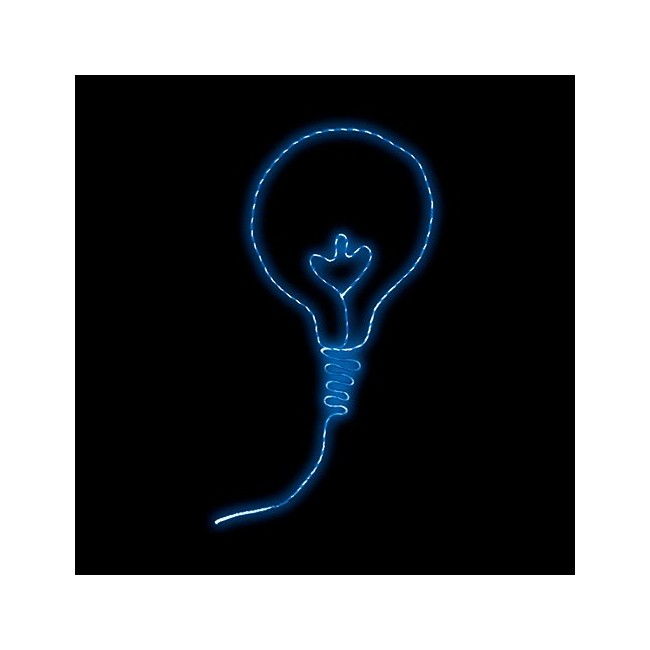 Lav din Egen - Blå Neon Lampe (DIY)