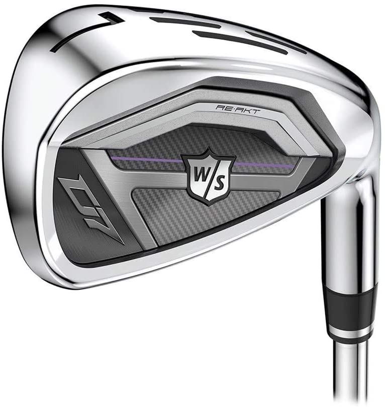 Wilson Golf D7 Iron Set, 6-Piece Iron Set of 6, 7, 8, 9, PW and SW for Ladies,