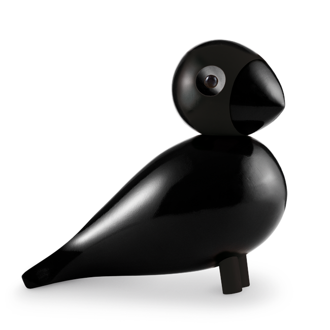 Kay Bojesen - Songbird Ravn large black (39432)