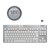Logitech - G915 TKL Tenkeyless LIGHTSPEED Gaming Keyboard - WHITE -TACTILE SWITCH - Nordisk Layout thumbnail-7