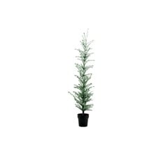 House Doctor - Flocked Christmas Tree With LED Lights 160 cm - Nature (260250103/260250103)