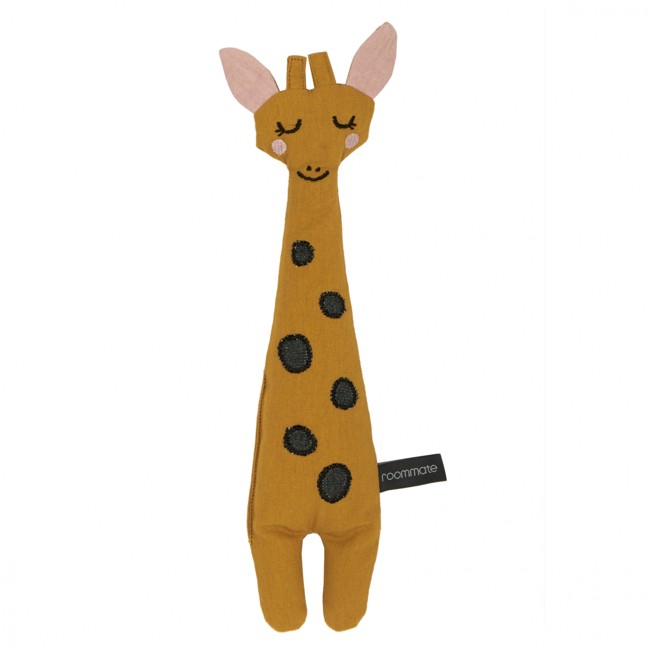 Roommate - Mini Giraf Bamse - Rokker Gul